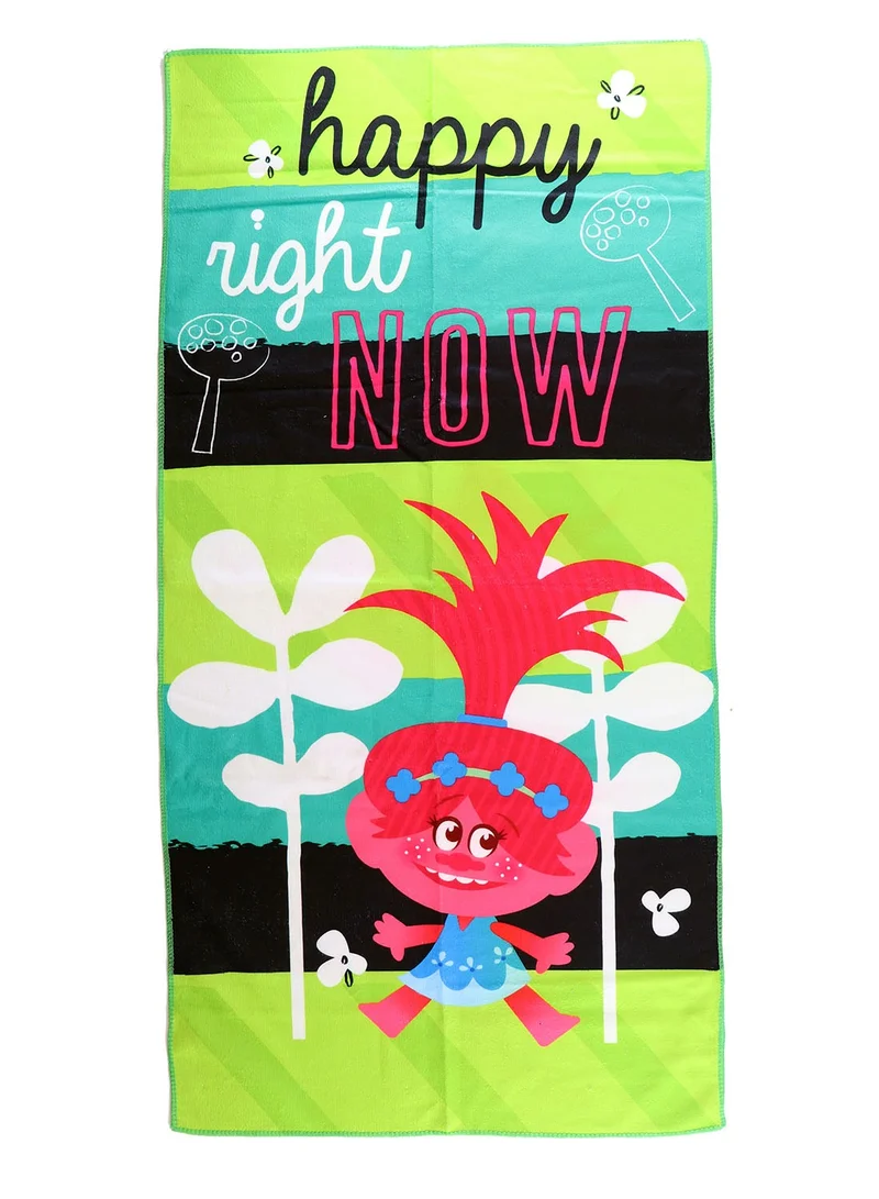 يونيفرسال منشفة شاطئ ميكروفايبر للأطفال من ريم ووركس بتصميم ترولز  ×  سم